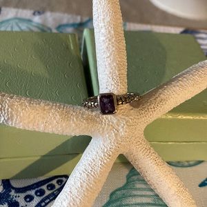 Michael Dawkins Amethyst ring
